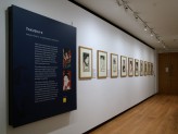 Eastern Art Paintings Gallery - Yakusha-e: Kabuki Prints exhibition east wall. © Ashmolean Museum, Oxford University