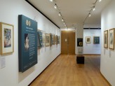 Eastern Art Paintings Gallery - Tales in the Round exhibition east wall. © Ashmolean Museum, University of Oxford