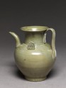 Greenware ewer with ornamental flanges (EA1956.260)