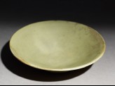Greenware bowl with a wide foot ring
