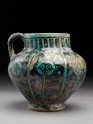 Jug with floral medallions