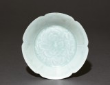 White ware dish with floral decoration (EA1956.809)