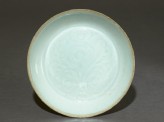 White ware dish with floral decoration (EA1956.827)