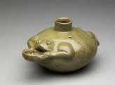Greenware water pot in the form of a frog (EA1956.950)