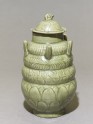 Greenware burial vase with spouts
