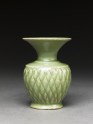 Greenware vase with diamond-shapes (EA1956.1238)
