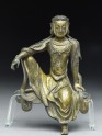 Seated figure of a bodhisattva