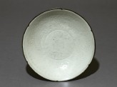 White ware dish with floral decoration (EA1956.1439)