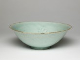 White ware bowl with flowers