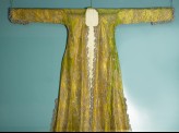 Ceremonial court dress with flowering plants, probably a wedding gown