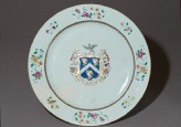 Armorial plate with the arms of Cullum of Devon