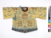 Child's coat with dragons and waves