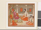 Prince with holy men or Brahmins