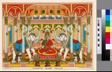 The goddess Mahalakshmi flanked by two white elephants