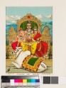 Shiva with Parvati, Ganesha, and Nandi