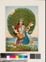 Sarasvati mounted on her peacock
