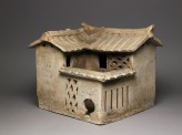 Burial model of a house