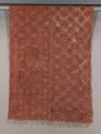 Coverlet with diamond-shapes containing medallions and protruding hooks (EA1978.114)