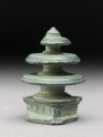 Harmika finial of a reliquary in the form of a stupa