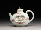 Small teapot with chickens and plants (EA1978.421)