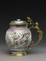 Jar with Chinese lid and Dutch mounts (EA1978.533)