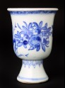 Blue-and-white stem cup with pomegranates and bamboo (EA1978.1171)