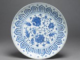 Dish with peony blooms (EA1978.1455)