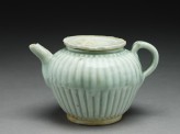 White ware ewer with ribbed body (EA1980.304)