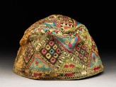 Cap with diamond-shapes and triangles (EA1984.126)