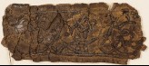 Leather fragment with interlace, possibly from a book cover