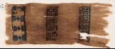 Textile fragment with swastikas and stars (EA1984.377)