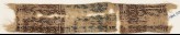 Textile fragment with linked chevrons and diamond-shaped finials (EA1984.393)