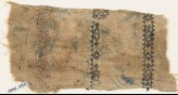 Textile fragment with triangles and diamond-shapes (EA1984.394)