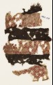Textile fragment with three bands of chevrons (EA1984.409)