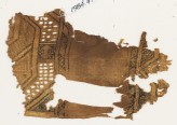 Textile fragment, possibly from a sash or shawl