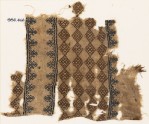 Textile fragment with linked squares (EA1984.466)