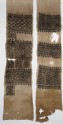 Textile fragment, possibly from a scarf or turban cover