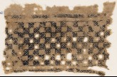 Textile fragment with linked squares (EA1984.534)
