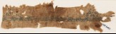Textile fragment with repeated inscription