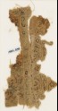 Textile fragment with lotus, possibly from a tent (EA1984.585)