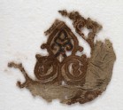 Textile fragment with palmette