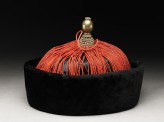 Silk and velvet hat used for official occasions