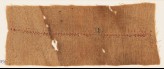 Textile fragment with pseudo-inscription