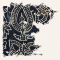 Textile fragment with stylized trees (EA1990.164)