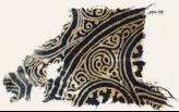 Textile fragment with swirling tendrils (EA1990.193)