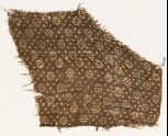 Textile fragment with rosettes and dots (EA1990.278)