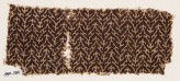 Textile fragment with linked chevrons and trefoils (EA1990.294)