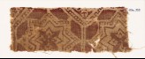 Textile fragment with large stars