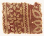 Textile fragment with rosettes and trefoils (EA1990.355)