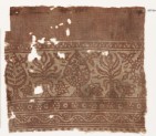 Textile fragment with stylized trees (EA1990.361)